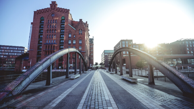 Busanbrücke in der HafenCity