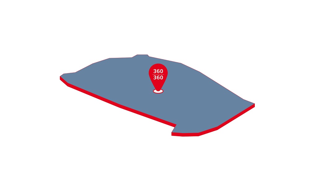 Infographic on the standard land values of the Obergeorgswerder industrial and commercial site