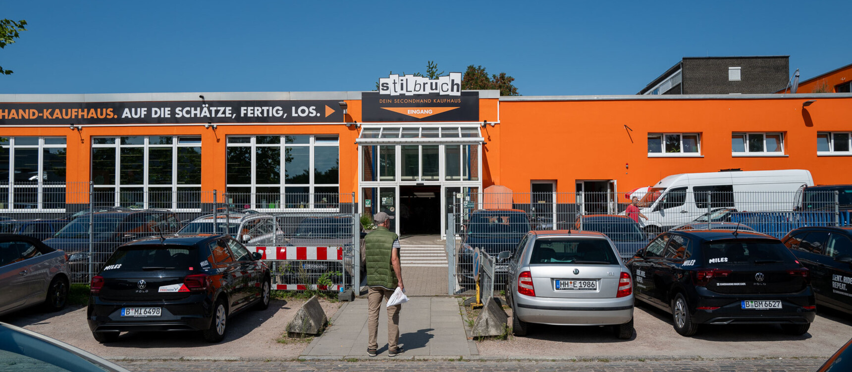 Gebrauchtwarenhaus Stilbruch am Standort Friedrich-Ebert-Damm 