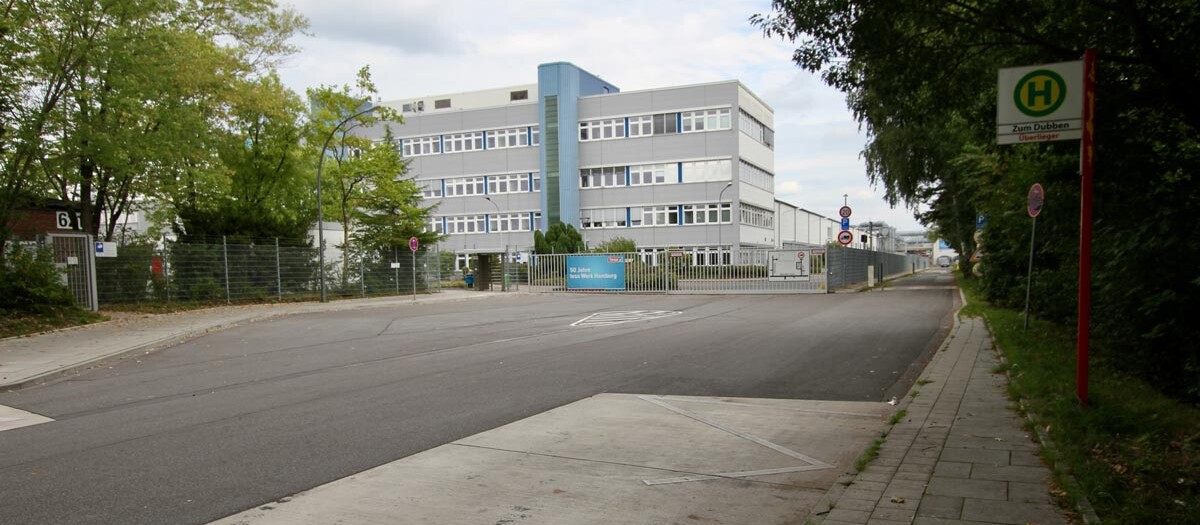 HVV bus stop in Hausbruch/Bostelbek