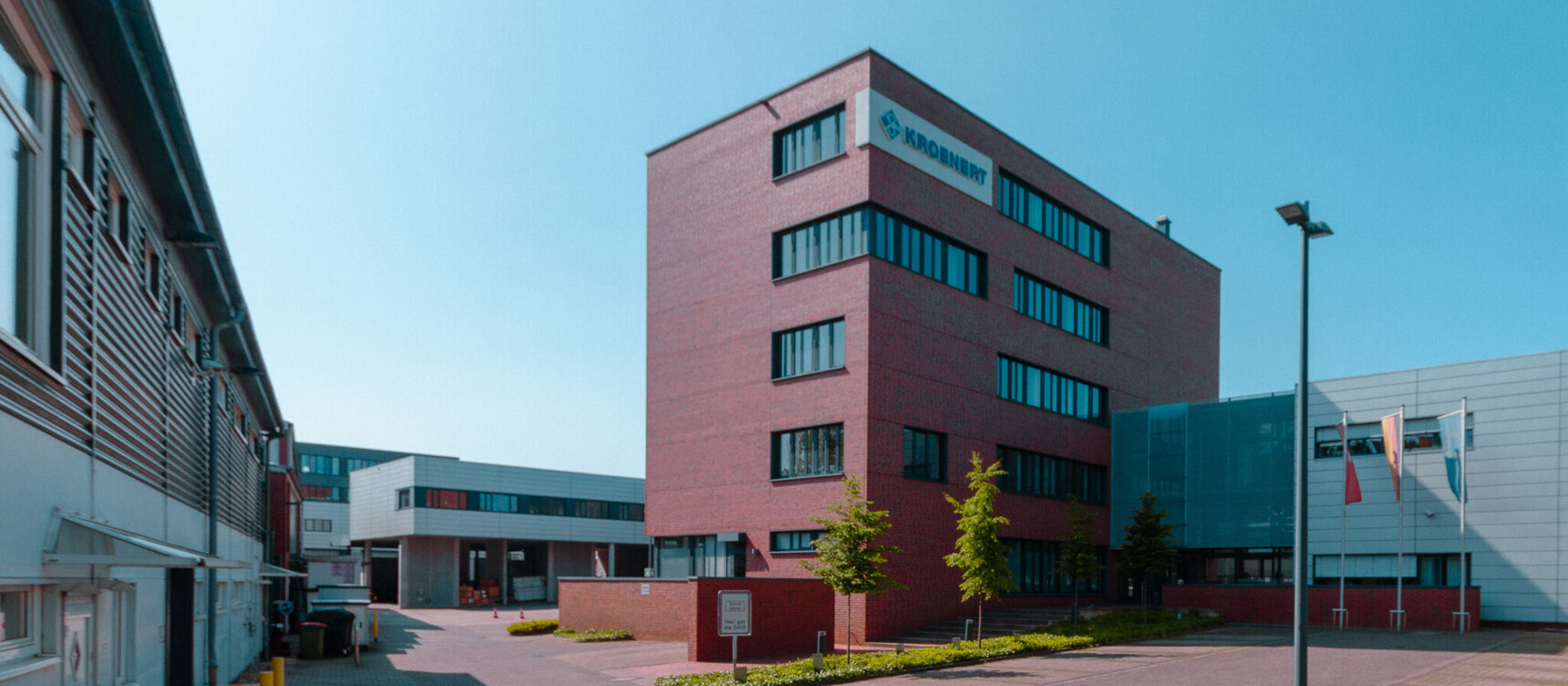 Company premises of KROENERT GmbH & Co KG in the Bornkampsweg/Ruhrstraße industrial area