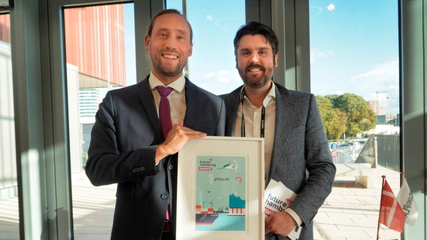 1. Gewinner des Future Hamburg Awards: Colipi