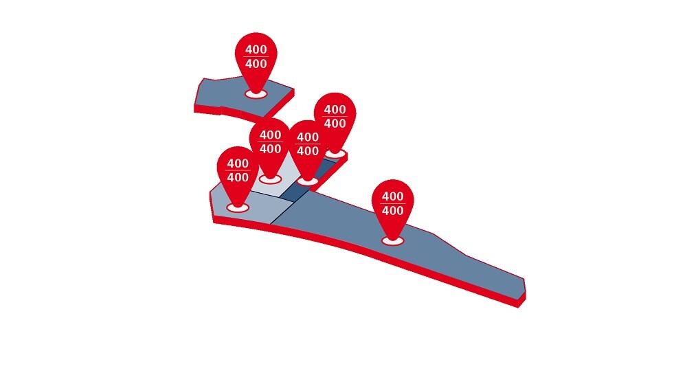 Infographic on standard land values in the Am Neumarkt industrial area