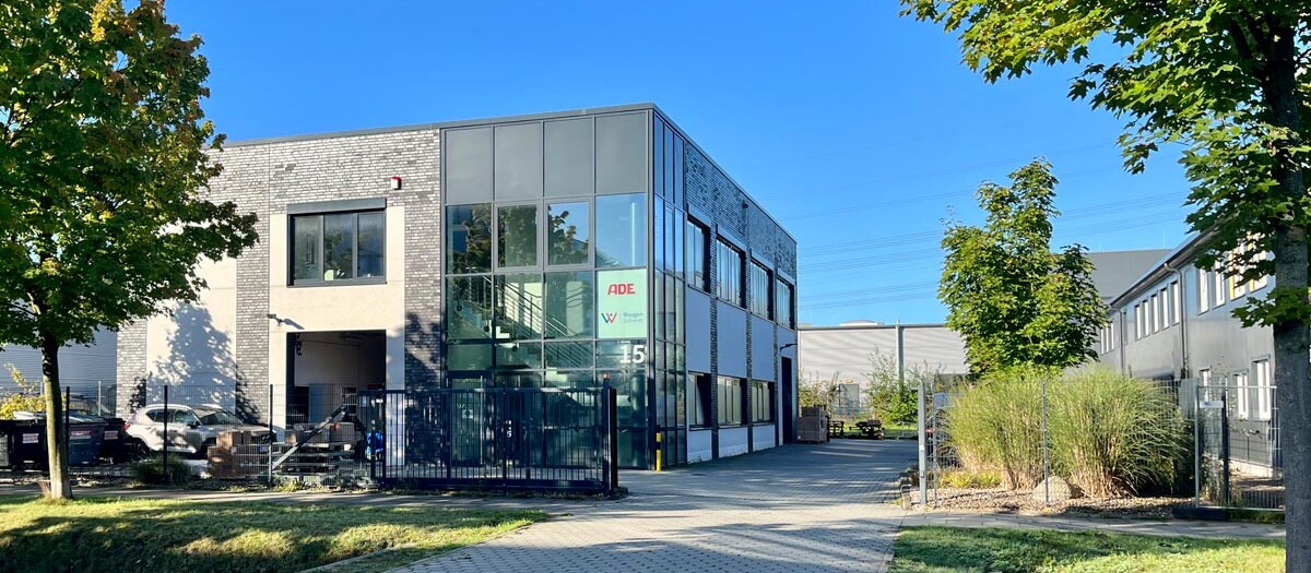 Gebäude ADE im Industriegebiet Höltigbaum