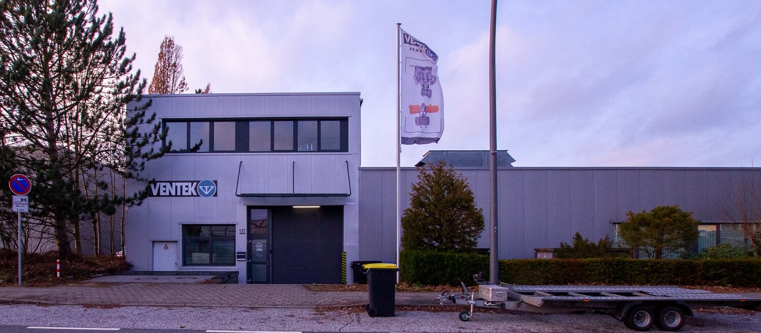 Company premises of KROENERT GmbH & Co KG on the Bornkampsweg/Ruhrstraße industrial estate