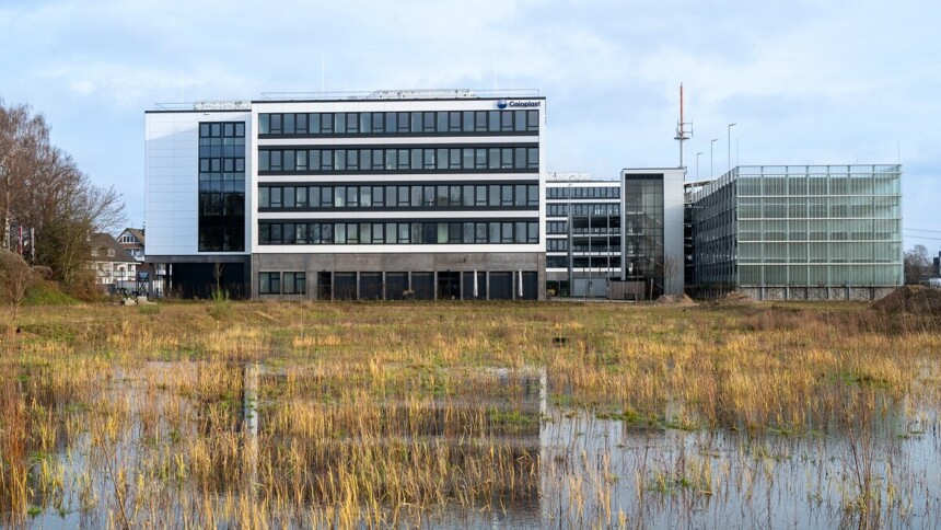 New building at the  commercial site Am Neumarkt