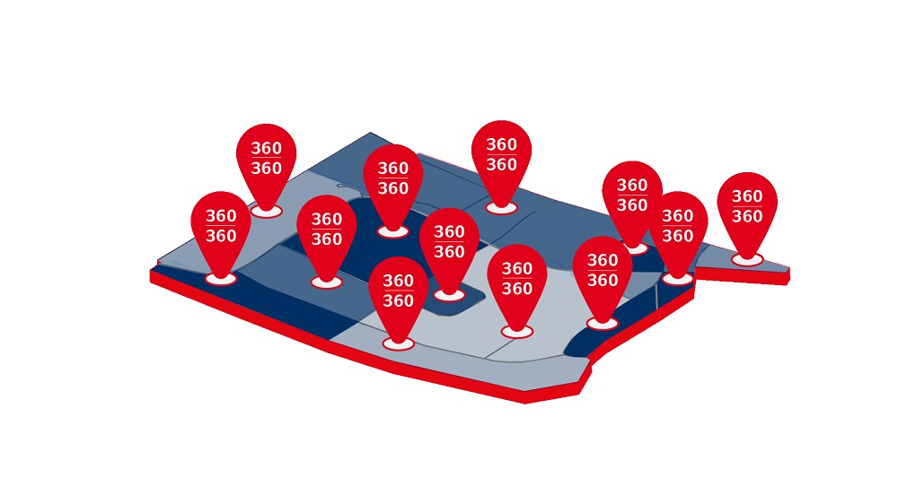 Infographic on standard land values in the Allermöhee industrial area