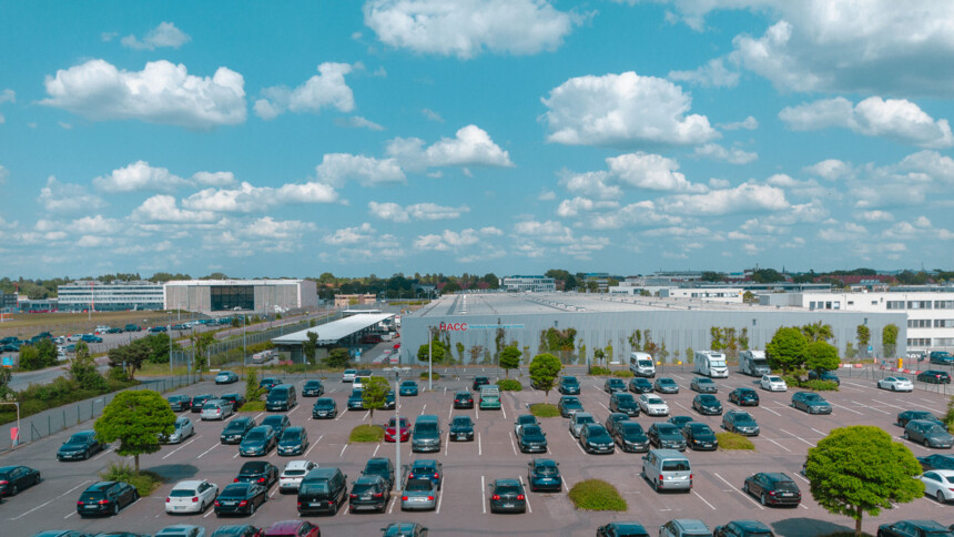 Gelände des Hamburg Airport Cargo Centers (HACC)