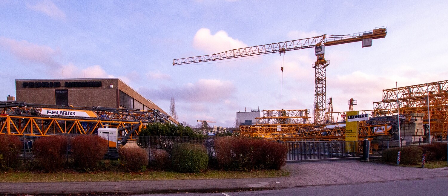 Company premises of KROENERT GmbH & Co KG on the Bornkampsweg/Ruhrstraße industrial estate