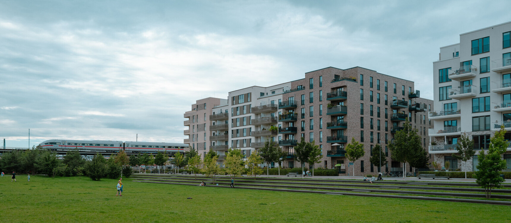 Residential area around the industrial area Bornkampsweg/Ruhrstraße