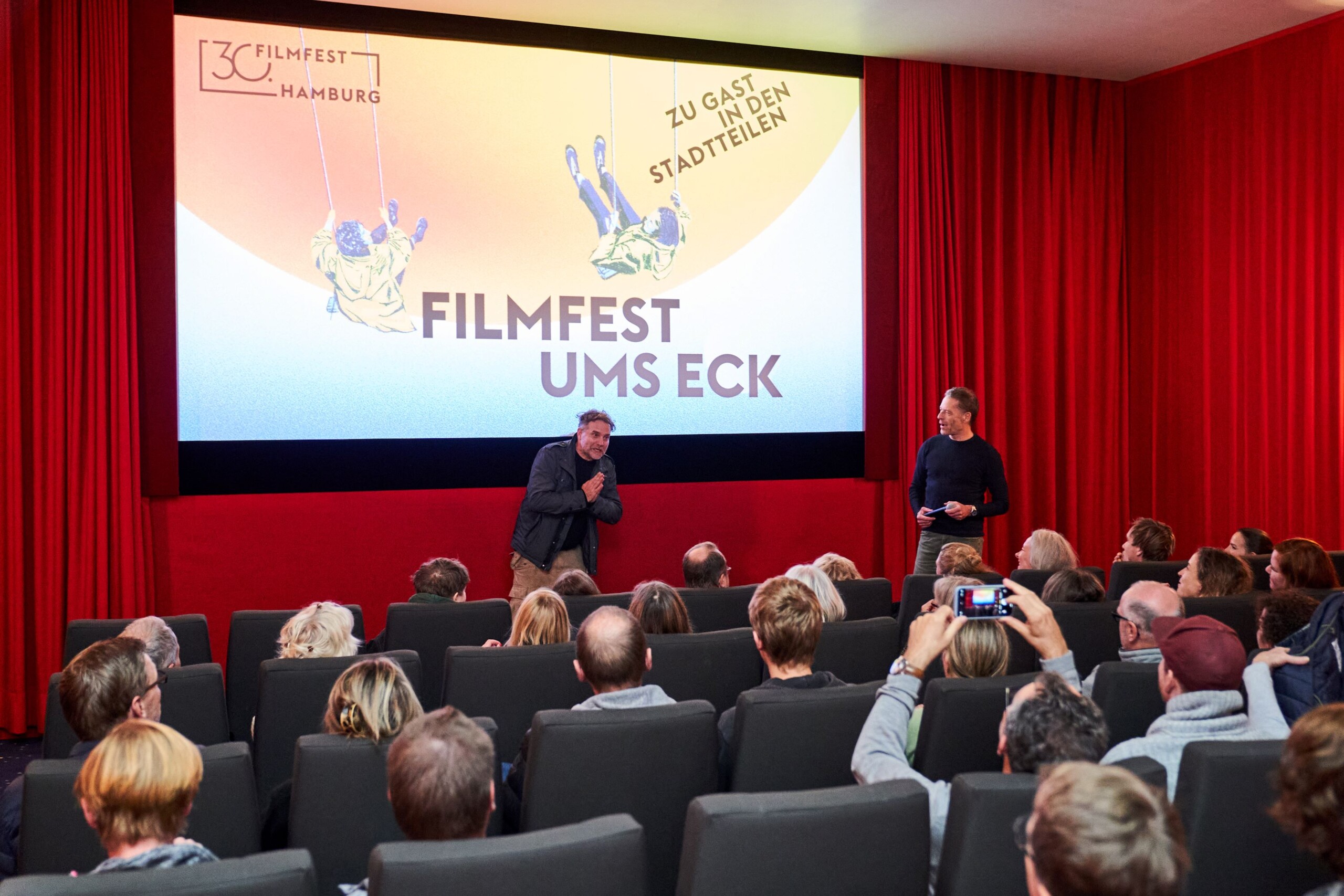 Schauspieler und Regisseur Janek Rieke bei der Präsentation seines Films „Beule“