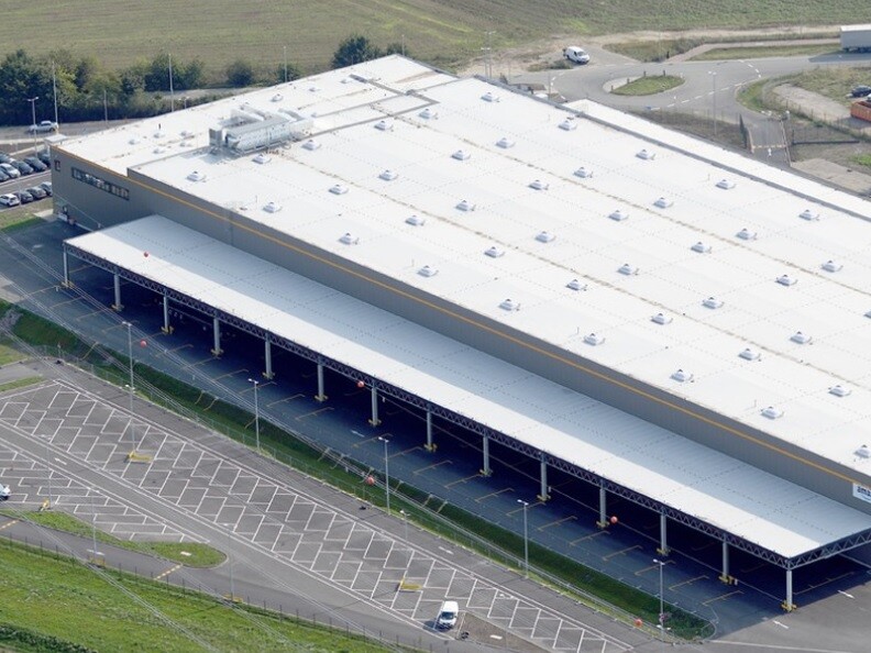 Logistics building complex of the project developer Panattoni Germany Properties GmbH