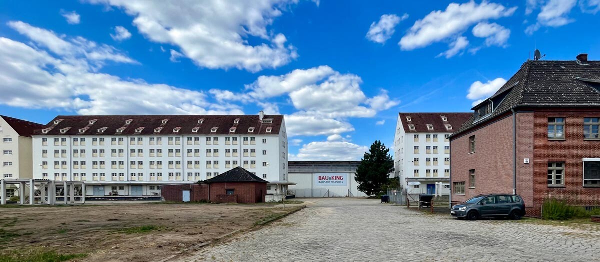 Bauking im Industriegebiet Wandsbek / Rahlau