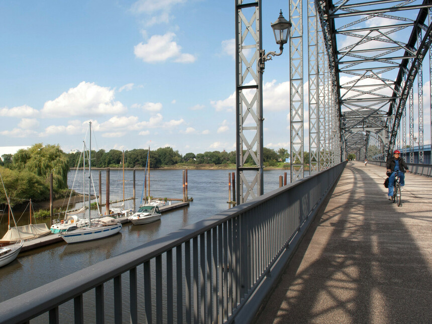 Elbe im Hambuger Süden