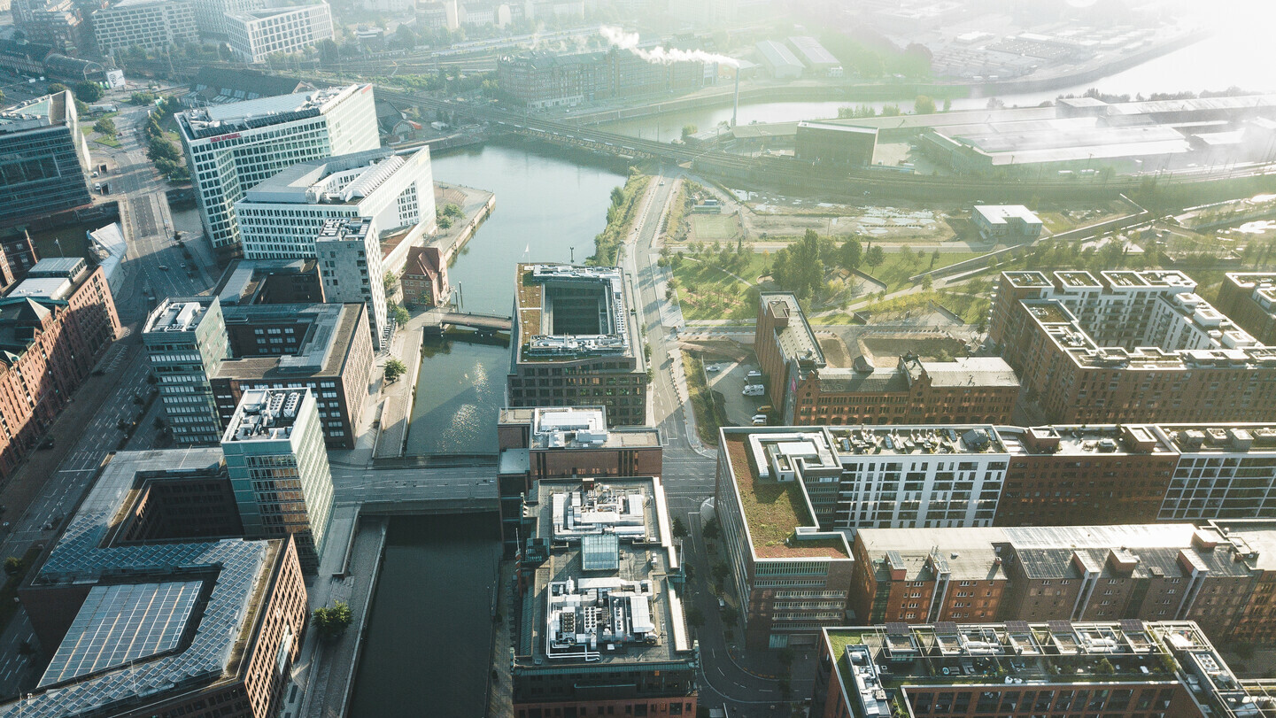 HafenCity Hamburg von oben