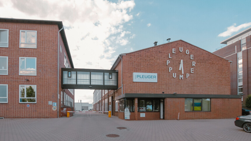 Headquarters and production of Pleuger Industries GmbH